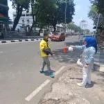 Lapas Perempuan Kelas IIA Palembang gelar Jumat Berkah dengan donasi pegawai dan produksi 50 bungkus bakso warga binaan untuk masyarakat (26/09). (Dok: Humas Lapas Perempuan Palembang)