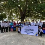 Lapas Perempuan Palu dan Kanwil Ditjenpas Sulteng salurkan bansos kepada warga Desa Boneoge, Donggala, 19/09. (Dok: Humas Lapas Perempuan Palu)