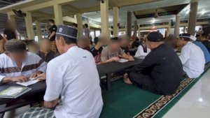 Lapas Narkotika Muara Sabak rutin gelar program ngaji untuk membina moral, akhlak, dan keimanan warga binaan. (Dok: Web Ditjenpas)