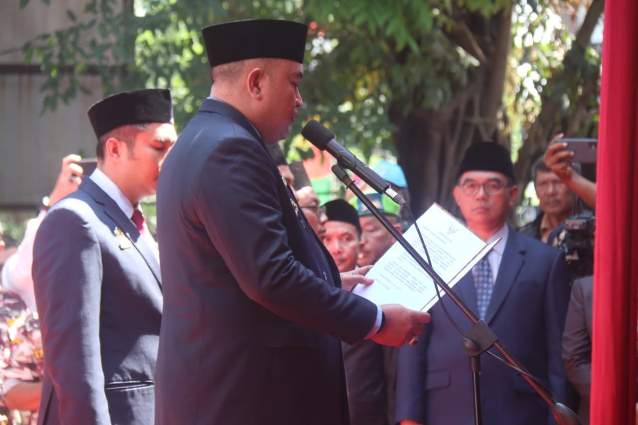 Bupati Bogor Lantik Tiga Pejabat Pratama di Jonggol