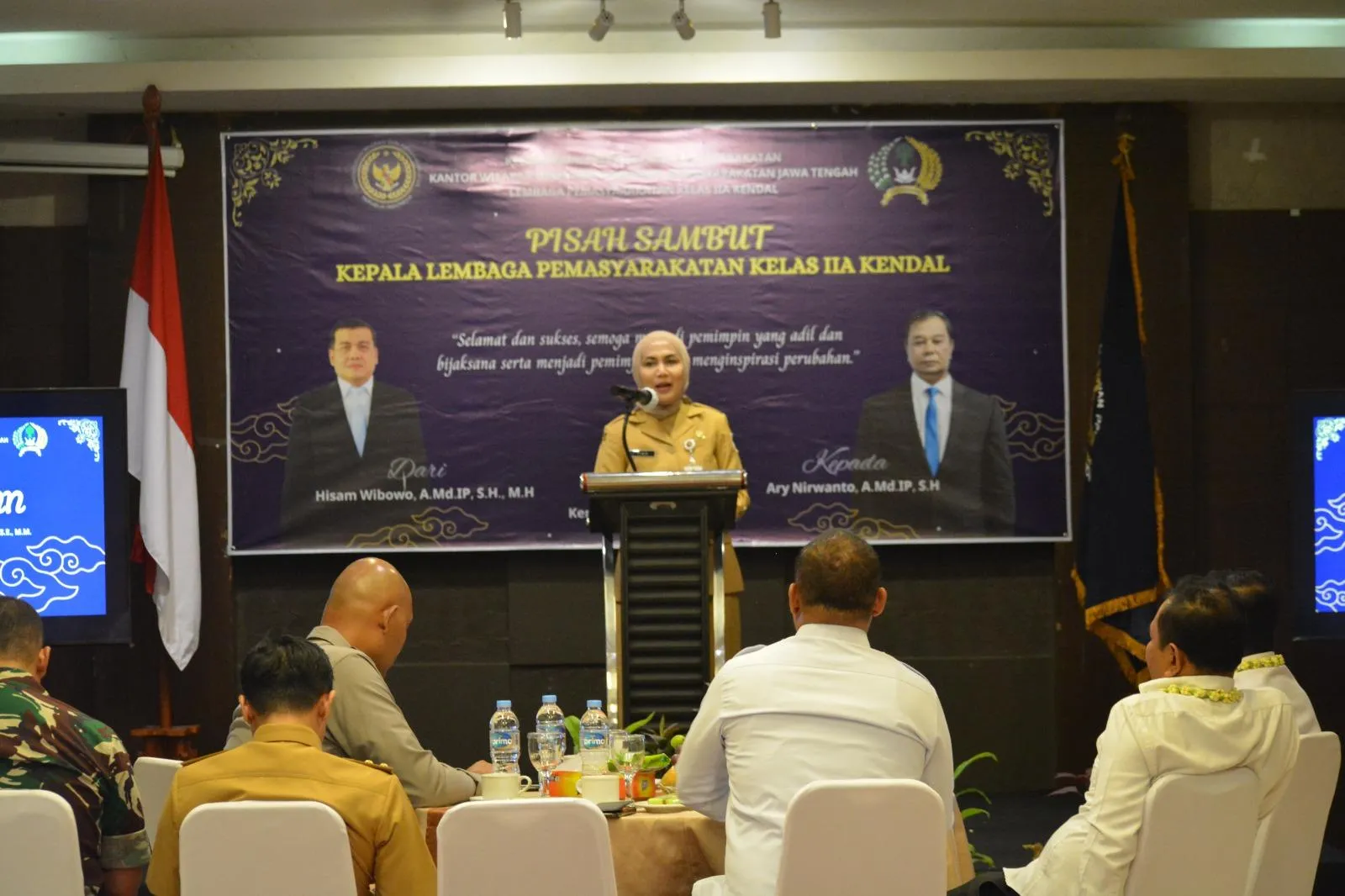 Bupati Kendal Apresiasi Kalapas Lama dan Sambut Kalapas Baru