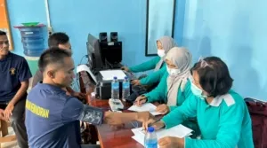 Lapas Jambi gelar skrining ACF-TBC untuk deteksi dini TBC-HIV dan pemberian terapi pencegahan bagi Warga Binaan. (Dok: Humas Lapas Jambi)