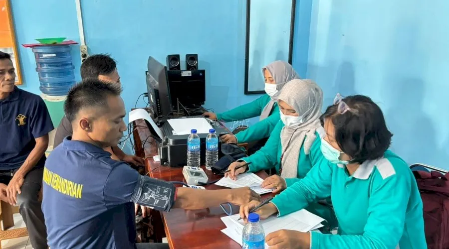 Lapas Jambi gelar skrining ACF-TBC untuk deteksi dini TBC-HIV dan pemberian terapi pencegahan bagi Warga Binaan. (Dok: Humas Lapas Jambi)