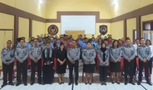Lapas Kelas IIB Tondano menggelar kegiatan Doa Bersama untuk Keselamatan dan Kebaikan Bangsa Indonesia, Senin (01/09).  (Dok: Humas Lapas Tondano)