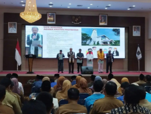 Pemkot Depok gelar Doa Bersama untuk kedamaian dan kondusivitas kota, diikuti Forkopimda, ASN, tokoh agama, masyarakat, dan pemuda, Senin (01/09/25). (Dok: Pemkot Depok)