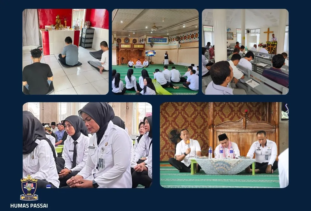 Doa Lintas Agama Lapas Bandar Lampung Untuk Indonesia Damai