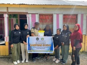 Lapas Kelas III Wahai gelar Jumat Berkah membagikan sedekah sebagai wujud kepedulian dan implementasi Program Akselerasi Menkumham. (Dok: Humas Lapas Wahai)