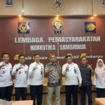 Kalapas Narkotika Samarinda sambut kunjungan Tim Komisi Informasi Kaltim untuk mendukung kepatuhan badan publik terhadap keterbukaan informasi, Rabu (3/9). (Dok: Humas LPN Samarinda)