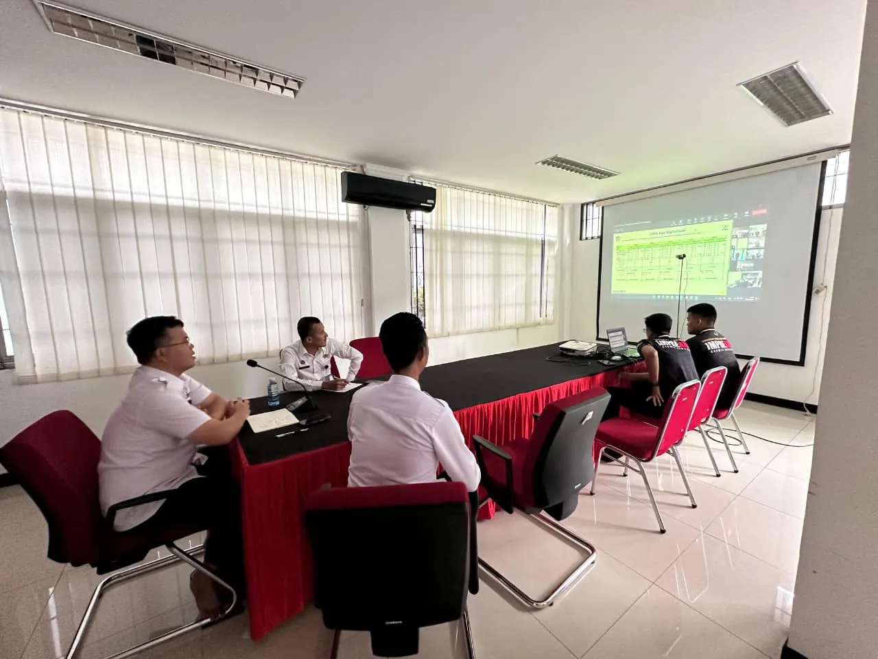 KPPN Purwokerto Gelar Evaluasi Anggaran Daring
