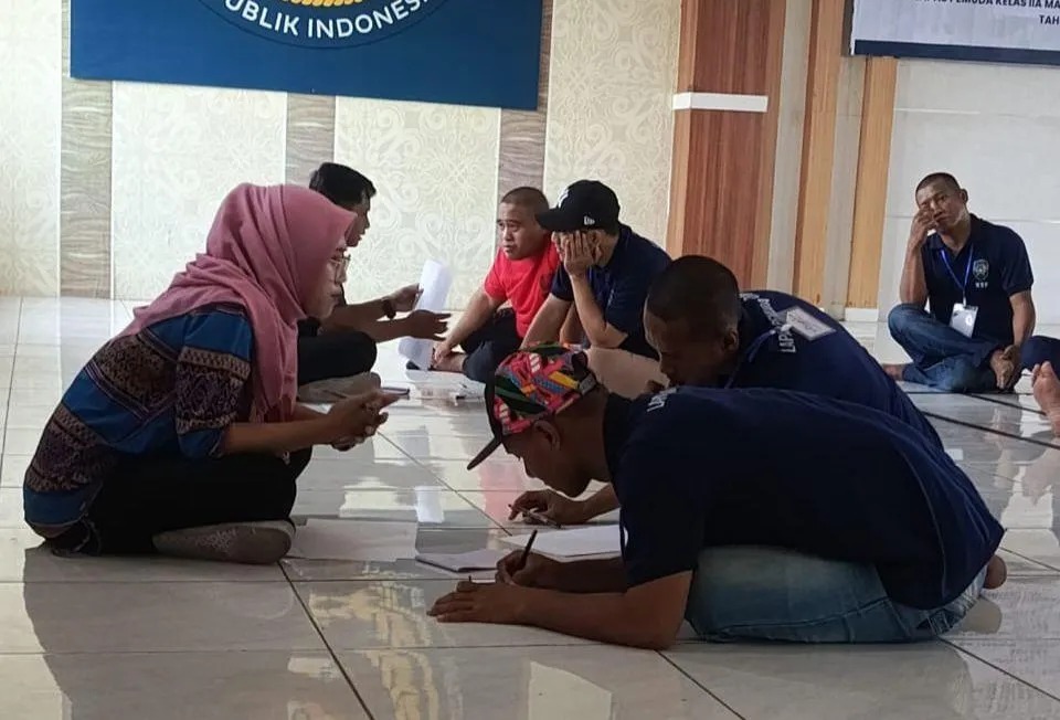 Lapas Pemuda Kelas IIA Madiun kembali melaksanakan pelayanan Program Rehabilitasi Pemasyarakatan bagi warga binaan, Rabu (24/9). (Dok: Humas Lapas Pemuda Madiun)