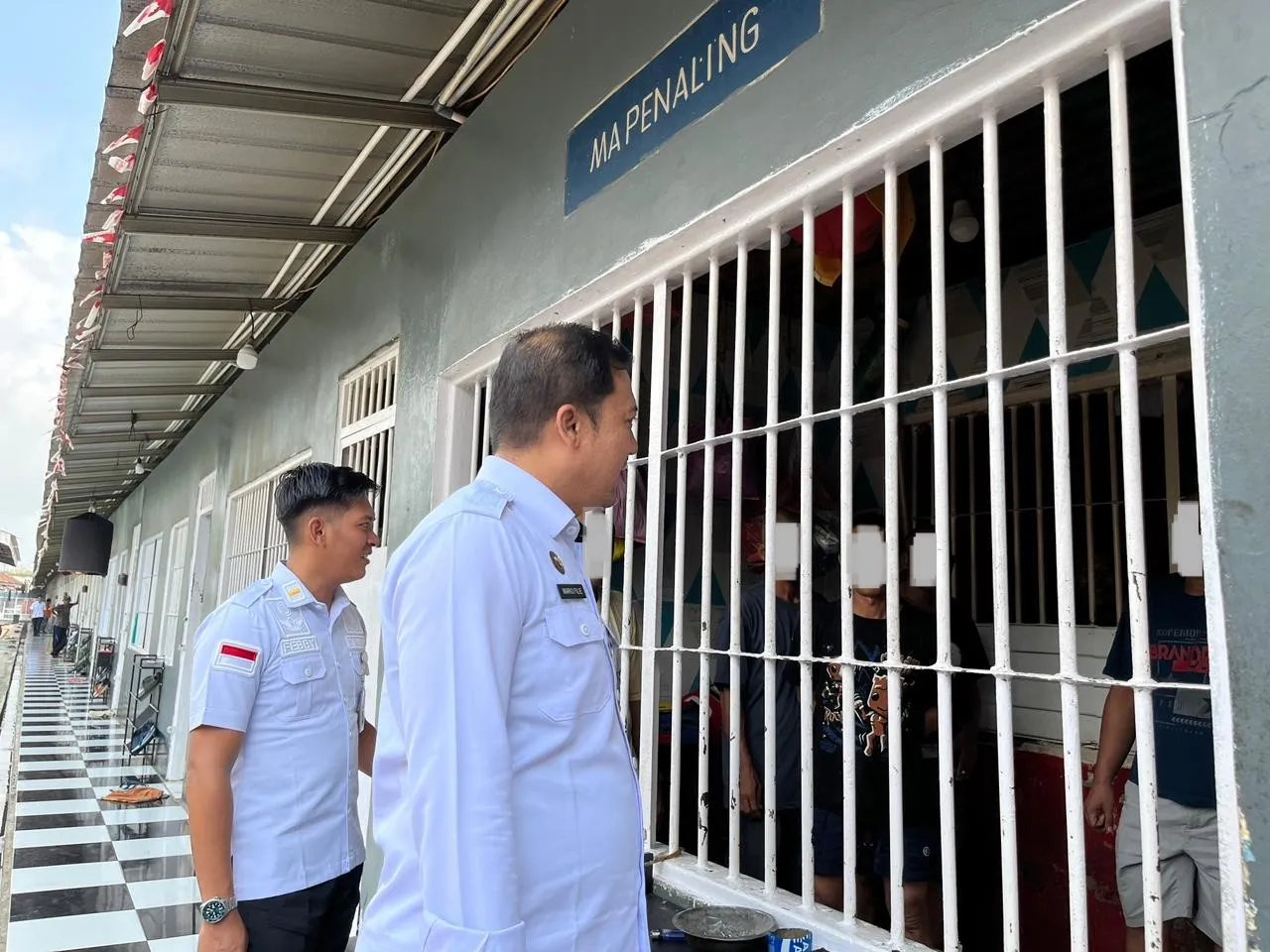 Kontrol Keliling, Rutan Sukadana Pastikan Aktivitas WBP Positif