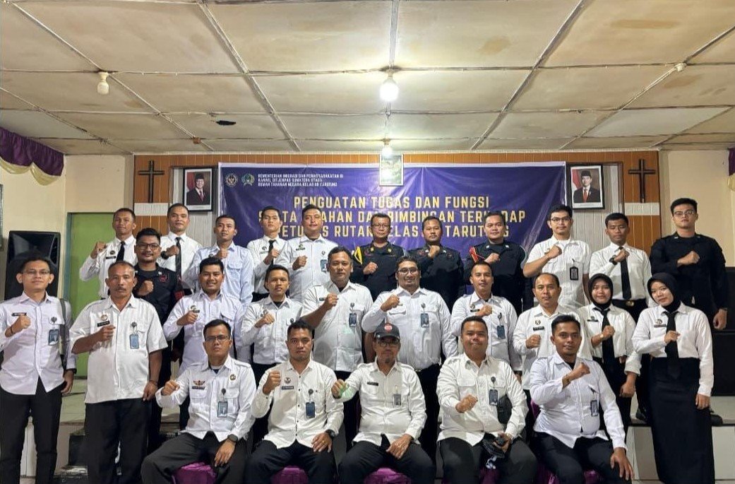 Kunjungan PK Ditjenpas Perkuat Tugas Rutan Tarutung