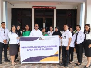 LPKA Ambon Bagikan Bantuan Sosial untuk Masyarakat