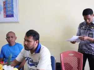 LPKA Kelas II Ambon bekerja sama dengan Dinas Koperasi Maluku untuk dukung pembuatan NIB dan NPWP Koperasi Primkopasindo, melalui koordinasi Jumat (26/9). (Dok: Humas LPKA Ambon)