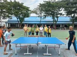 LPKA Medan perkuat sinergi dengan Lions Club, terima fasilitas tenis meja dan kipas angin untuk dukung pembinaan anak binaan. (Dok: Humas LPKA Medan)