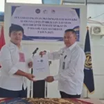 LPKA Kelas I Medan resmikan layanan rehabilitasi Pemasyarakatan lewat kerja sama dengan Yayasan Kiki Alam Jaya, disaksikan petugas dan Anak Binaan, Selasa (2/9). (Dok: Humas LPKA Medan)