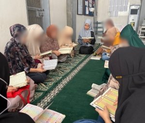 Lantunan Tahzin Warga Binaan Penuhi Rutan Makassar