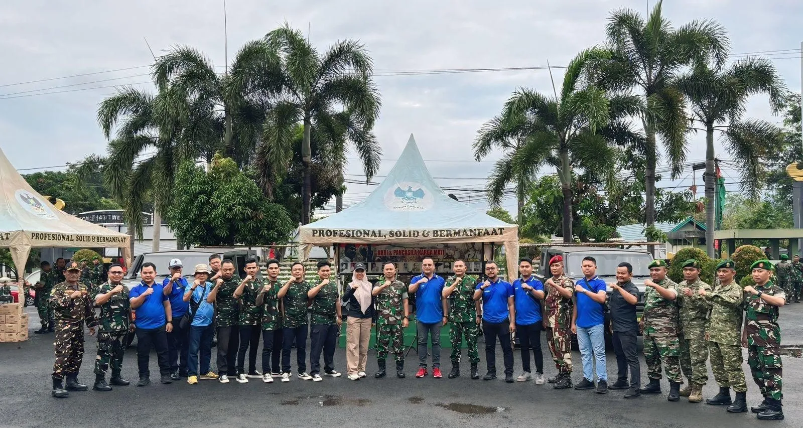 Lapas Bandar Lampung Meriahkan HUT TNI ke-80