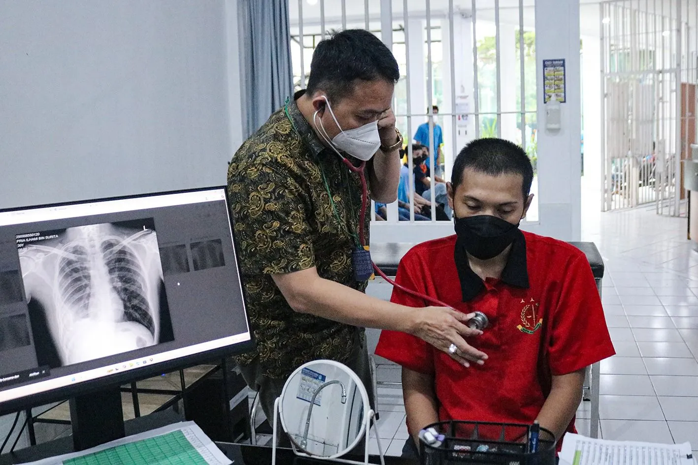 Lapas Cibinong Gelar Konsultasi Lanjutan Usai Skrining TBC
