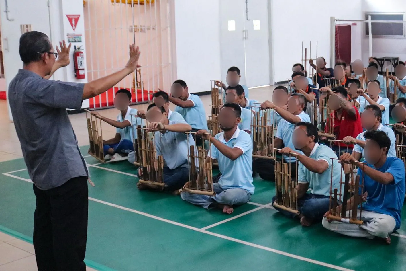 Lapas Cibinong Gelar Pelatihan Seni Musik Tradisional