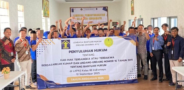 Lapas Indramayu dan LBH Gelar Penyuluhan Hukum
