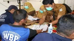 Lapas Karang Intan Gelar Rontgen Gratis untuk Warga Binaan