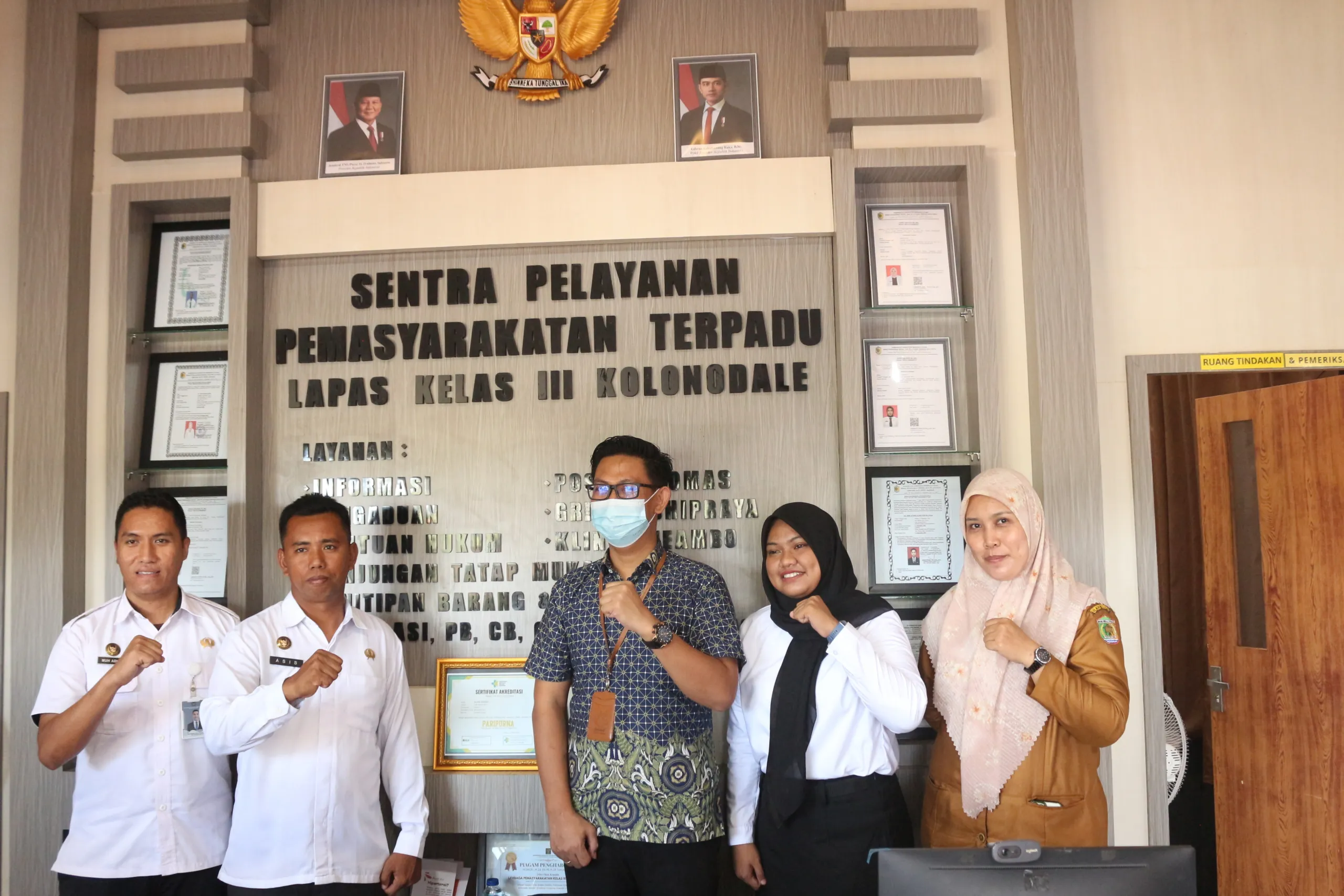 Lapas Kolonodale Resmikan Klinik BPJS untuk WBP dan Umum