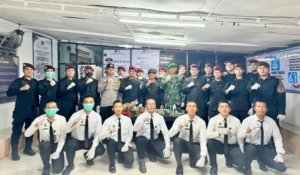 Lapas Kotapinang & TNI-Polri Gelar Razia Gabungan Blok Hunian