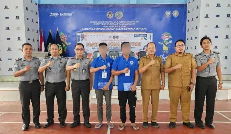 Lapas Kuala Tungkal Gelar Pelatihan Budidaya Ayam Kampung