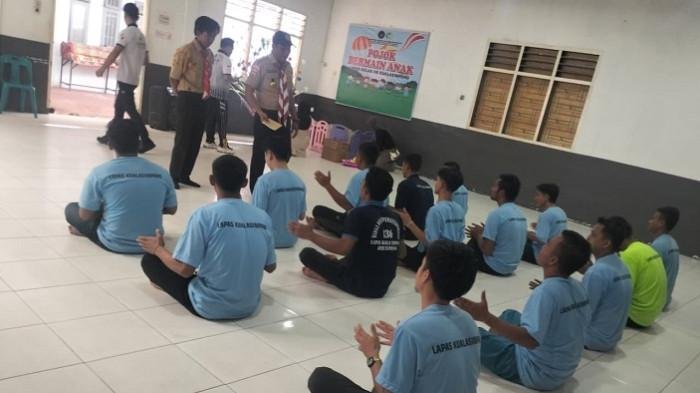 Lapas Kualasimpang Jadikan Pramuka Untuk Pembinaan WBP