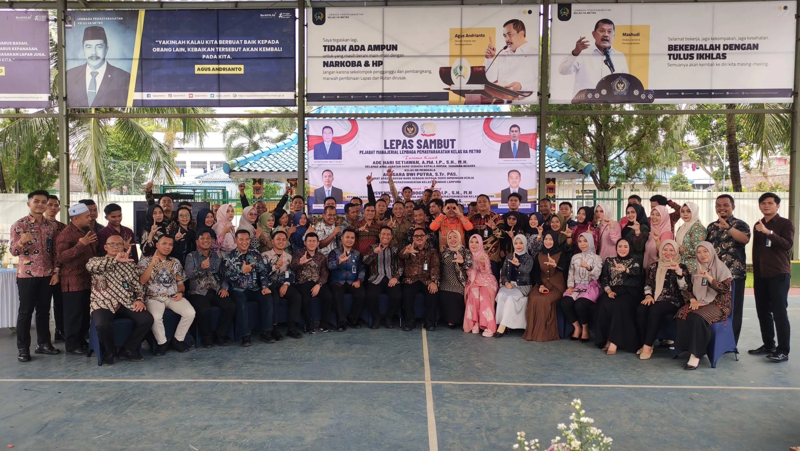Lapas Metro: Acara Lepas Sambut Pejabat Baru