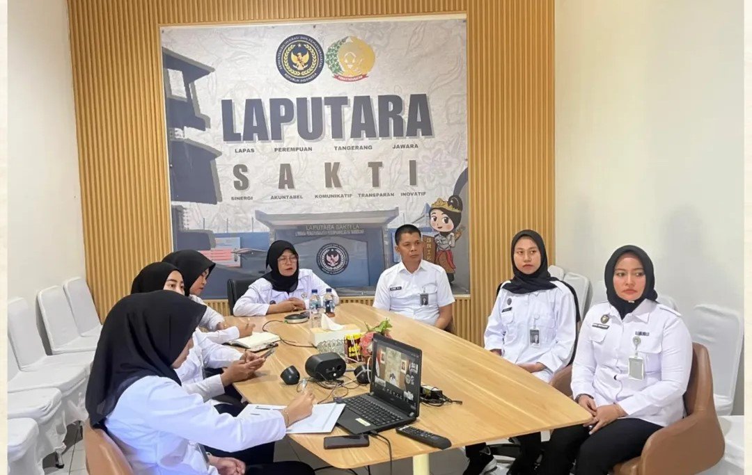 Lapas Perempuan Tangerang Ikuti Kegiatan Virtual KORPRI
