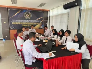 Lapas Purwokerto Gelar Rapat Dinas Pengisian Data PEKPPP