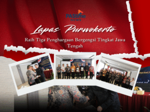 Lapas Purwokerto Raih 3 Penghargaan Bergengsi Tingkat Jateng