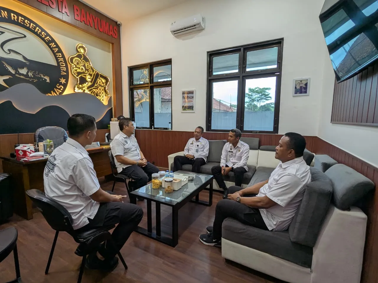 Lapas Purwokerto dan Polresta Banyumas Perangi Narkoba