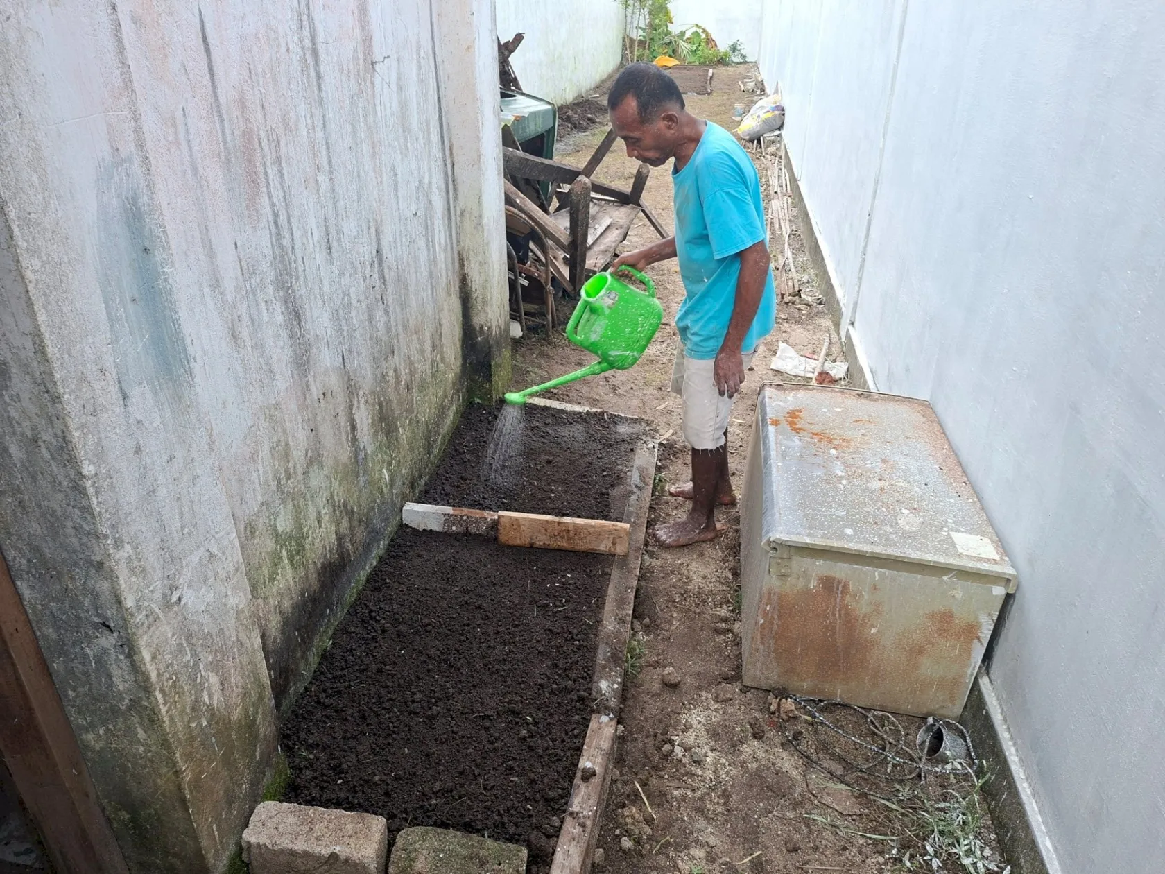 Lapas Saparua Semai Bibit Sayur untuk Ketahanan Pangan