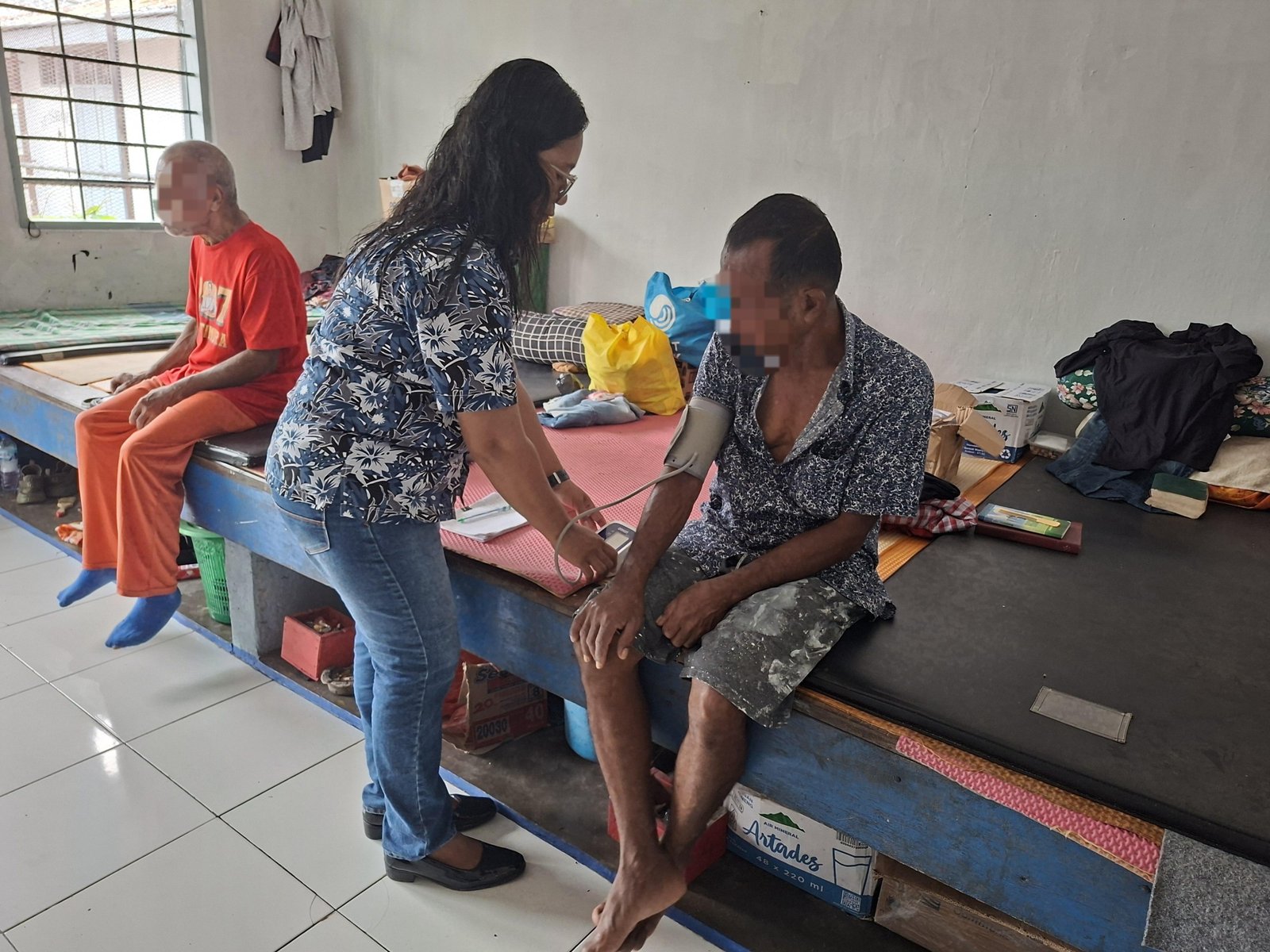 Lapas Saparua Sisir Blok Hunian, Cek Kesehatan Warga Binaan