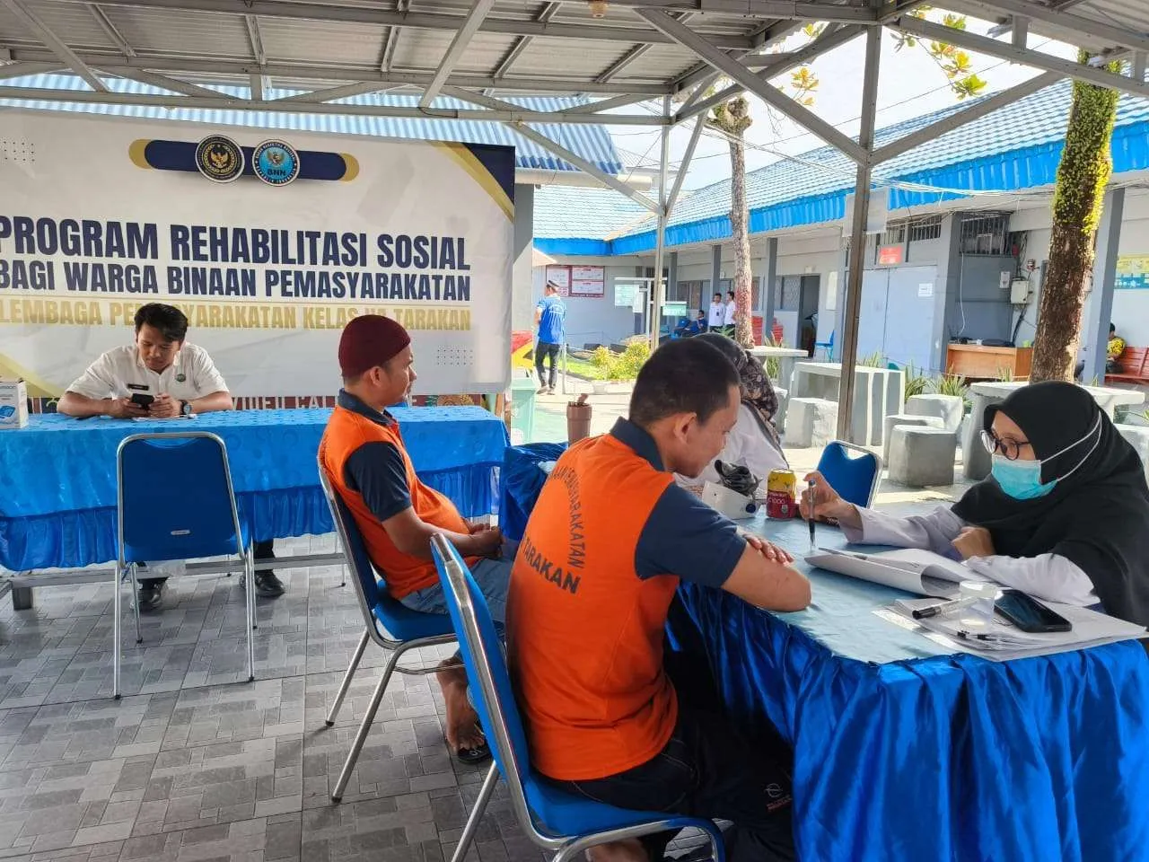 Lapas Tarakan dan BNNP Kaltara Rutin Gelar Rehabilitasi