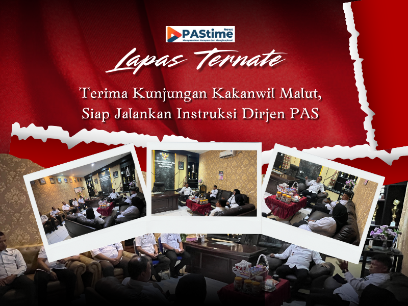 Lapas Ternate Terima Kunjungan Kanwil Malut