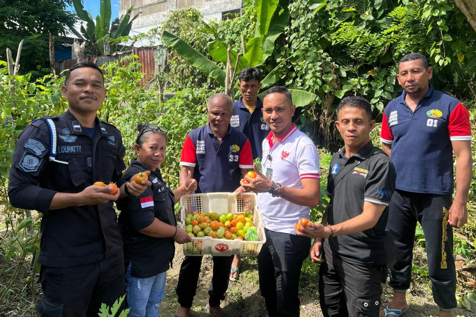 Lapas Wahai Panen Tomat, Tunjukan Komitmen Pembinaan WBP