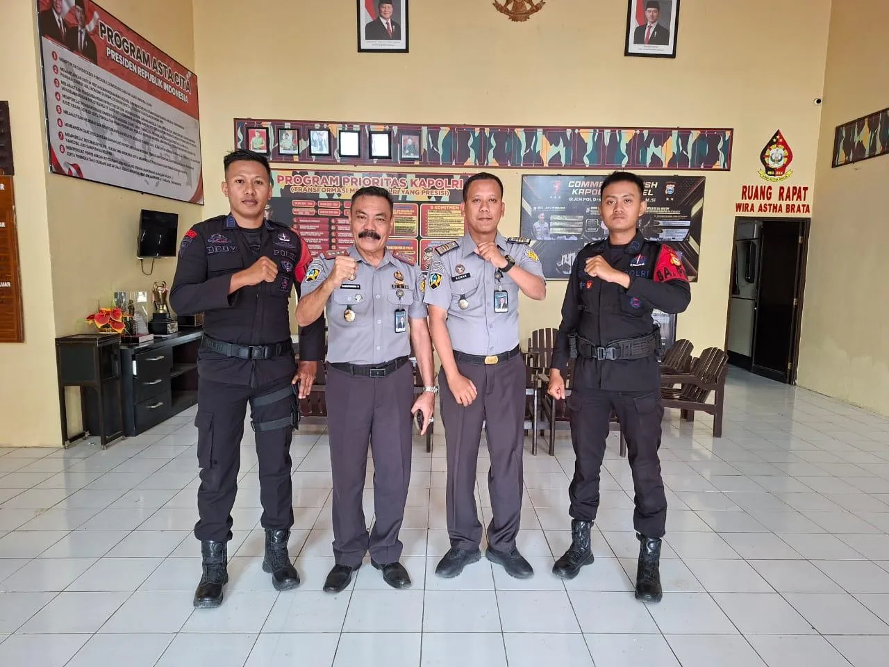 Lapas Watampone Gandeng Brimob Perkuat Kamtib