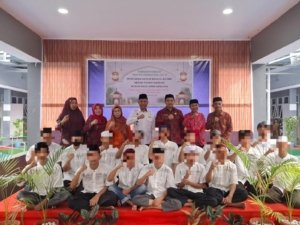 LPKA Palu gelar Maulid Nabi 1447 H bersama Kemenag dan UIN Datokarama untuk tanamkan nilai keagamaan dan akhlak mulia bagi anak binaan. (Dok: Humas LPKA Palu)