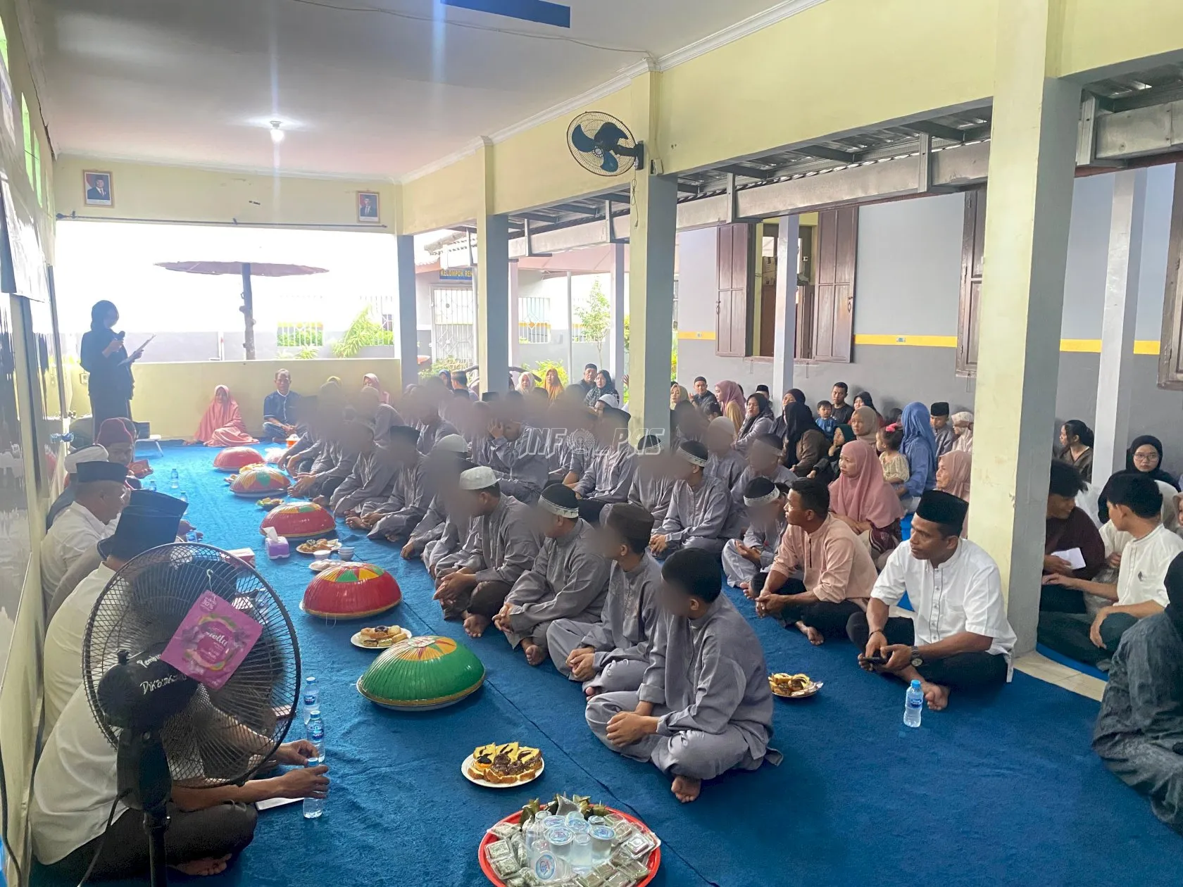 LPKA Kelas II Pangkalpinang peringati Maulid Nabi untuk tanamkan akhlak mulia dan keteladanan Rasulullah kepada Anak Binaan sebagai pembinaan mental-spiritual. (Dok: Humas LPKA Pangkalpinang)