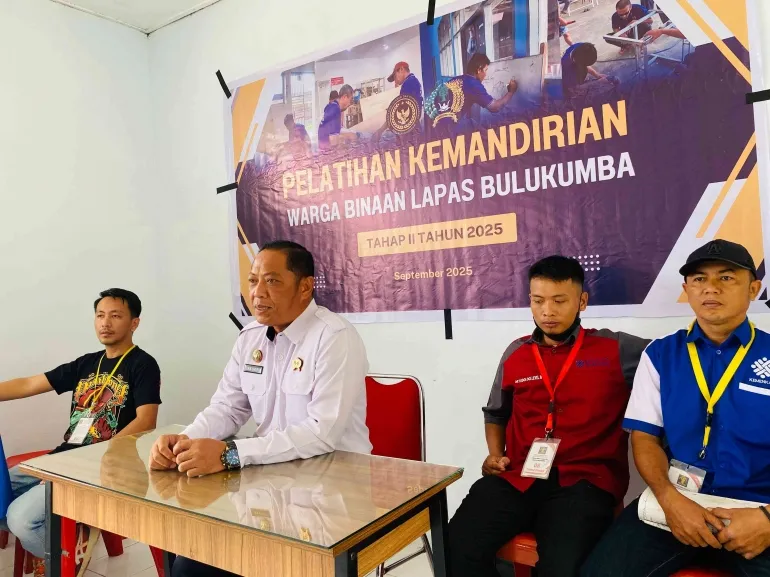 Pelatihan kemandirian tahap II Lapas Bulukumba resmi dibuka. (Dok: Humas Lapas Bulukumba)