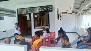 Lapas Kelas IIB Tual perkuat pembinaan kepribadian melalui pelatihan kerohanian Kristen upaya pembentukan karakter dan spiritual warga binaan. (Dok: Humas Lapas Tual)
