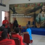 Lapas Pemuda Madiun kerja sama dengan Gereja Katolik Paroki Santo Cornelius dan Mater Dei gelar pelatihan rohani bagi warga binaan Katolik dan Kristen, Rabu (3/9). (Dok: Humas Lapas Pemuda Madiun)