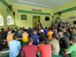 Pembinaan Rohani WBP Rutan Bengkulu Ikut Tausyah Keagamaan