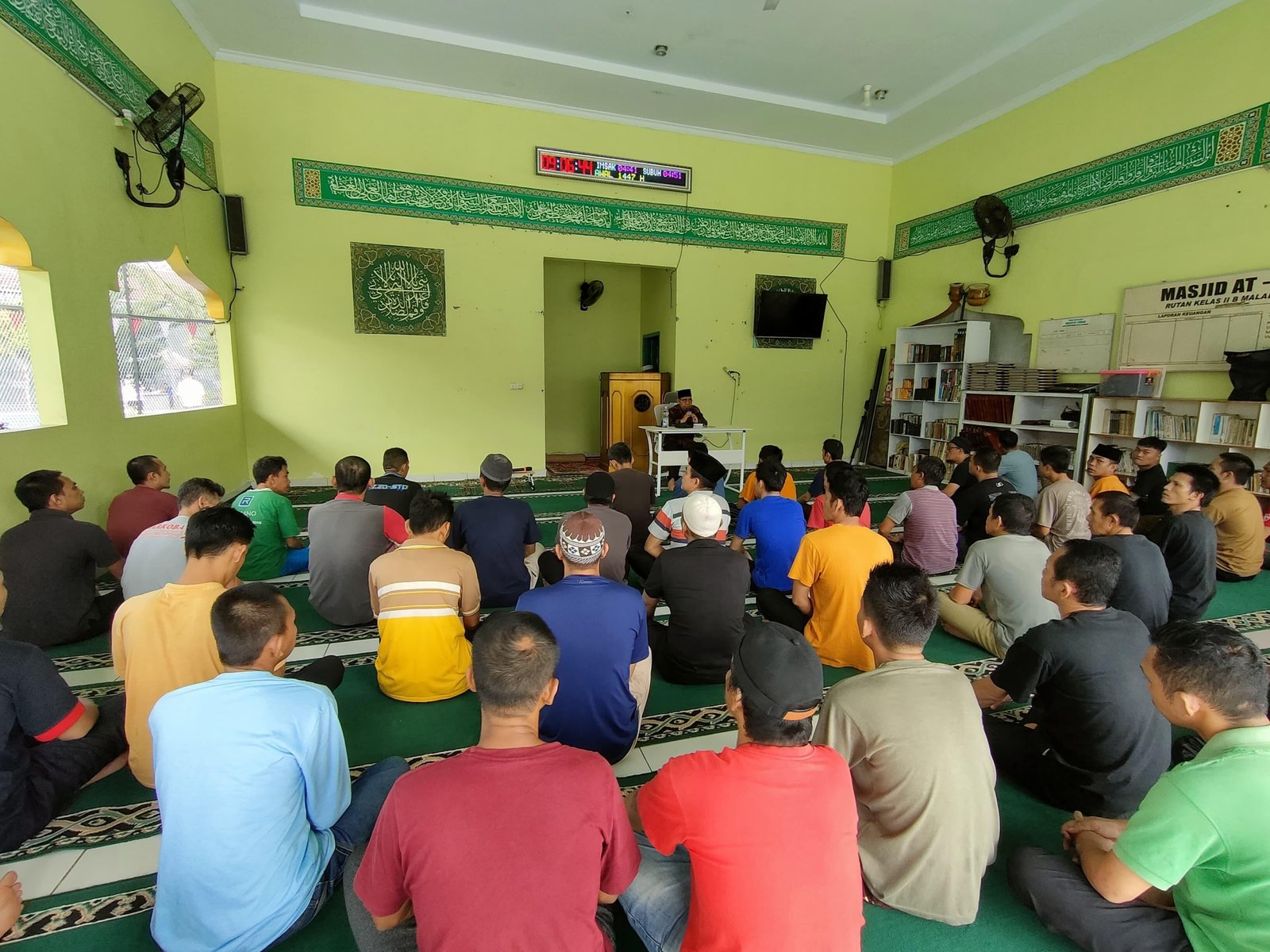 Pembinaan Rohani WBP Rutan Bengkulu Ikut Tausyah Keagamaan