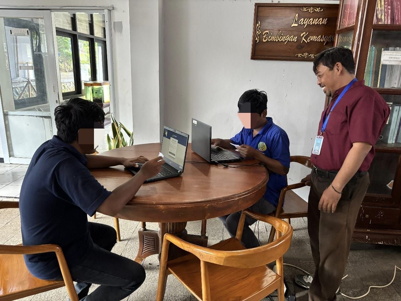 Pendidikan Diutamakan Dua WBP Lapas Semarang Ikuti ANBK