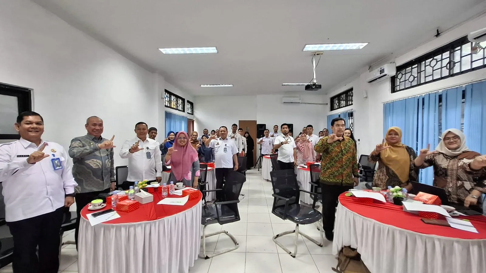 LPKA Kelas I Medan gelar pertemuan mitra pendidikan untuk pendampingan kurikulum khusus anak binaan, Kamis (25/09). (Dok: Humas LPKA Medan)